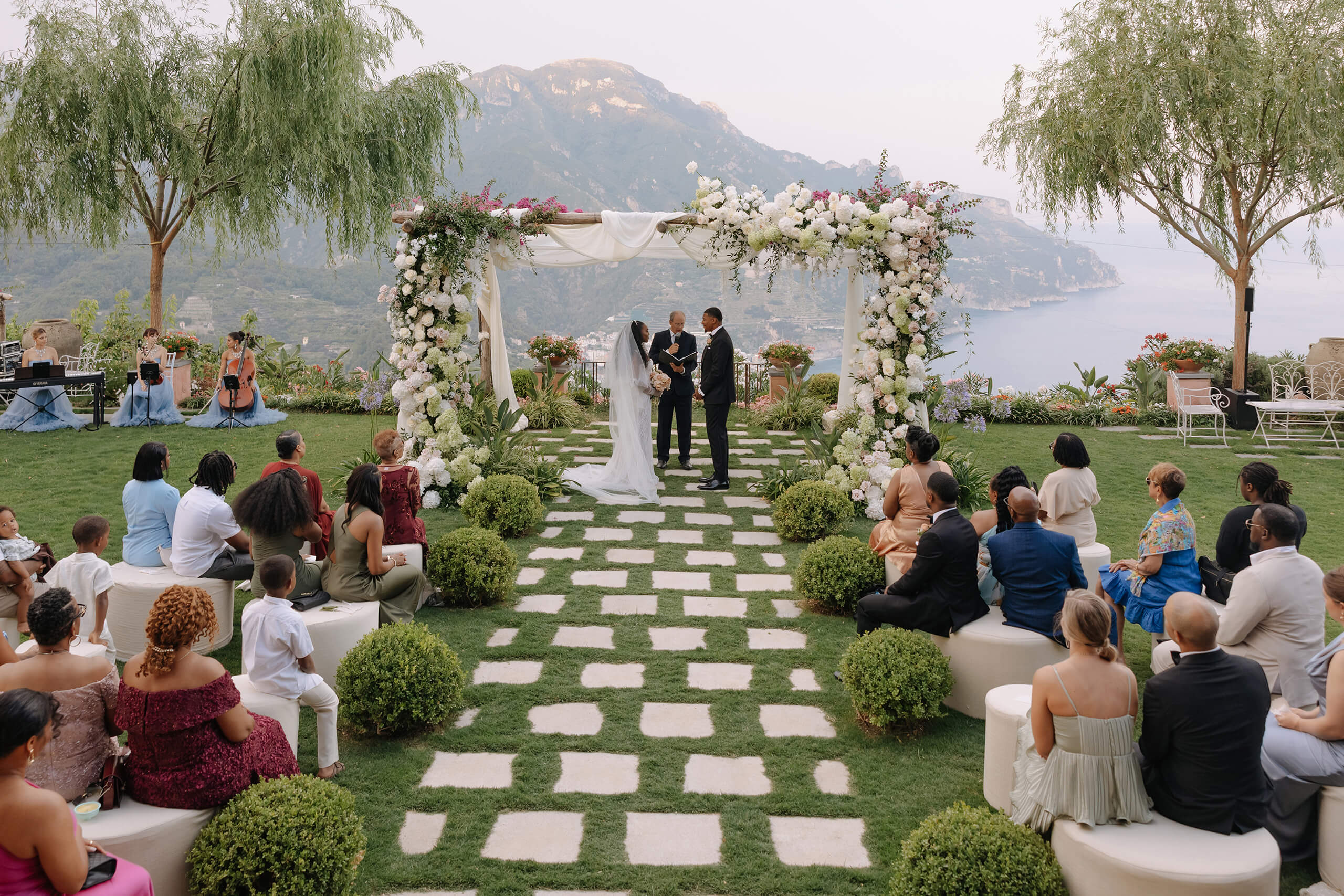 Anthony & Jojo — Elegant Destination Wedding at Villa Eva, Ravello ...